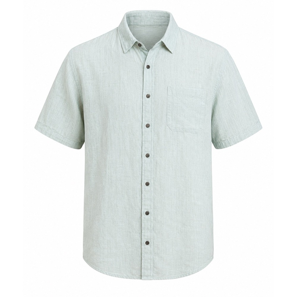 RedHead Linen Blend Short Sleeve Shirt Mens 2XLT beach resortwear coastal preppy